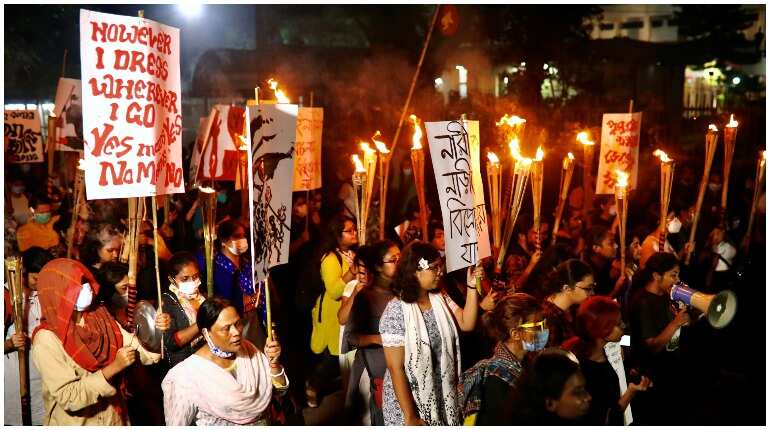 Bangladeshi protestors say death penalty not the answer to rise in rape