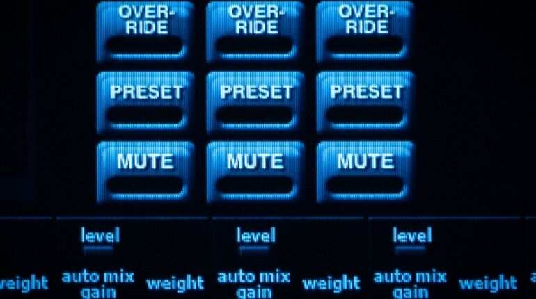 Mute button