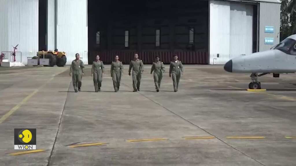 Women Pilots take to the skies on Indian Navy Dornier Aircraft