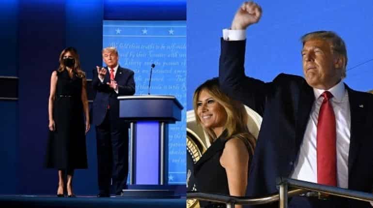 US Election 2020: Melania Trump makes first public appearance since COVID-19 recovery US Election 2020: Melania Trump makes first public appearance since COVID-19 recovery