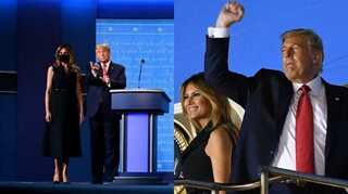 US Election 2020: Melania Trump makes first public appearance since COVID-19 recovery