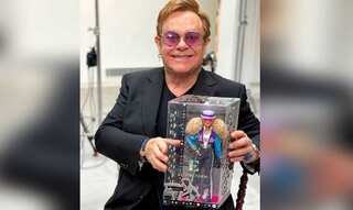 Sir Elton John gets his own Barbie! See pics here