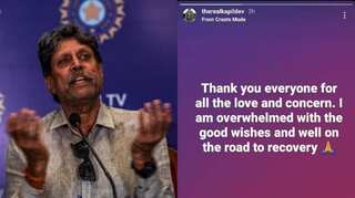 'Road to recovery': Kapil Dev shares heartfelt message for fans after undergoing Angioplasty surgery