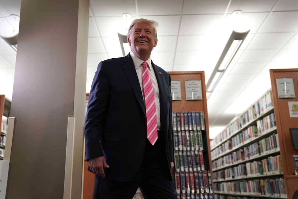US election 2020: Trump support eroding among older voters and white men, exit polls suggest