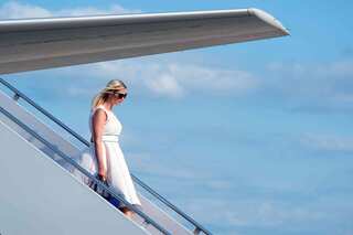 While her father rails against ‘idiot’ scientists, Ivanka Trump talks ice cream