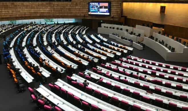 Special session in Thai Parliament on rising tensions