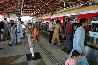 Pakistan opens first metro line after years of delays