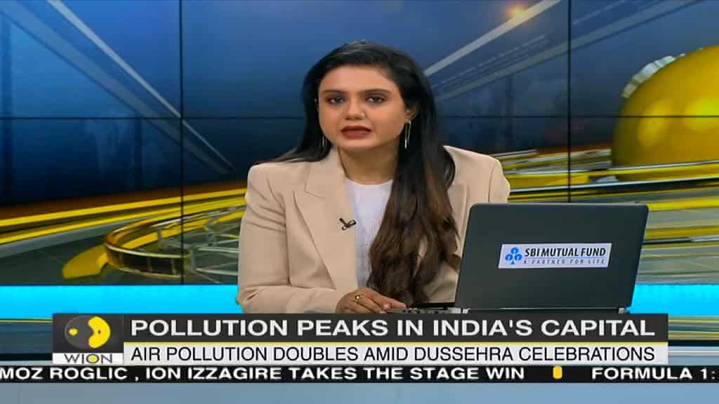 Air Quality in New Delhi Worsens After Dussehra celebrations