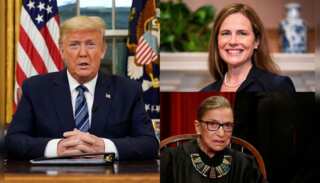 Conservative win: Donald Trump's Supreme Court nominee Amy Coney Barrett