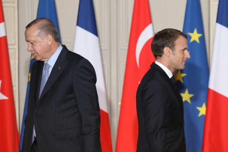 Erdogan backs calls to boycott France, hurls insults at Macron