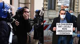 'Exponential growth': Protests break out in Italy as Europe grapples with virus surge