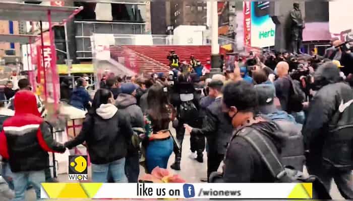 Pro & Anti-Trump protesters clash | U.S. Election 2020 New York Direct