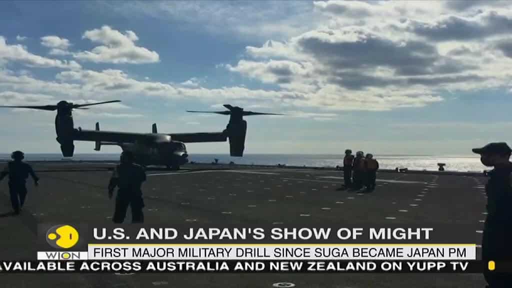 Japan and US begin major military exercise as concern about China grows