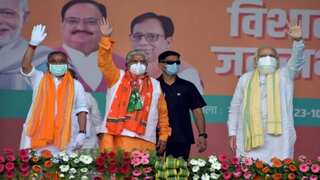 NDA forges ahead of Grand Alliance in Bihar Patna