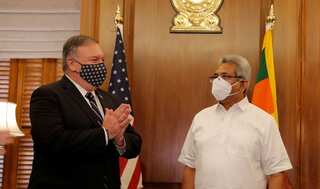Pompeo says China has brought bad deals and lawlessness to Sri Lanka