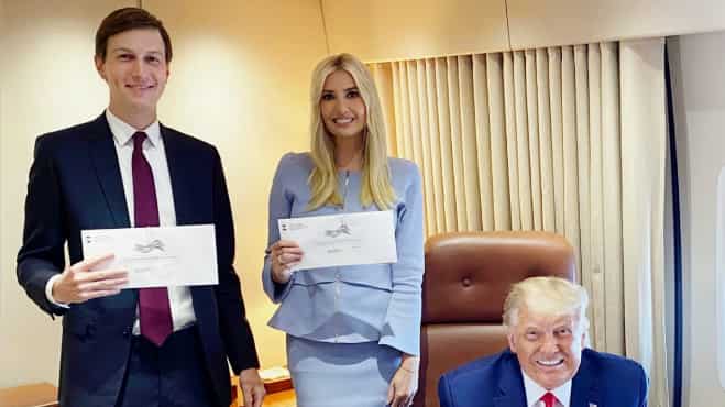 Ivanka Trump shares a picture of her mail-in ballot