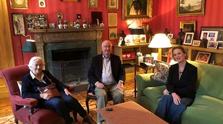 Belgium's former king meets estranged daughter for the first time Belgium's former king meets estranged daughter for the first time