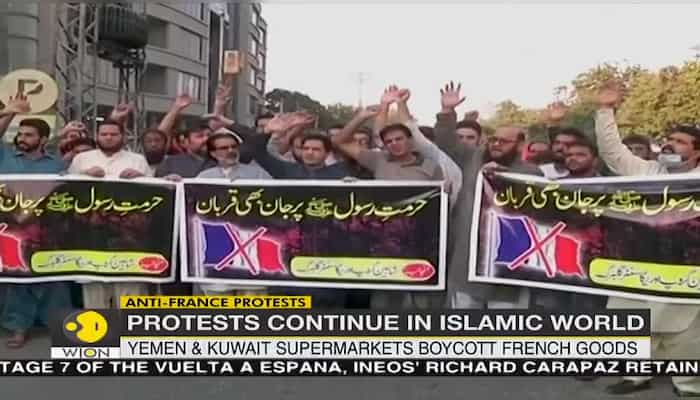 Protests continue in Islamic world against France over cartoon row