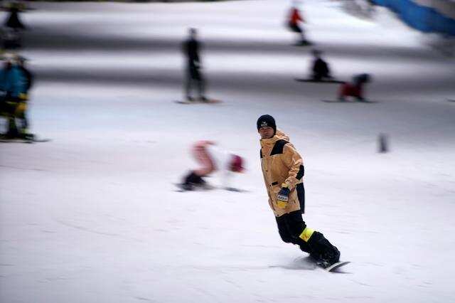 Budding skiers hit indoor slopes ahead of China's 2022 Winter Olympics