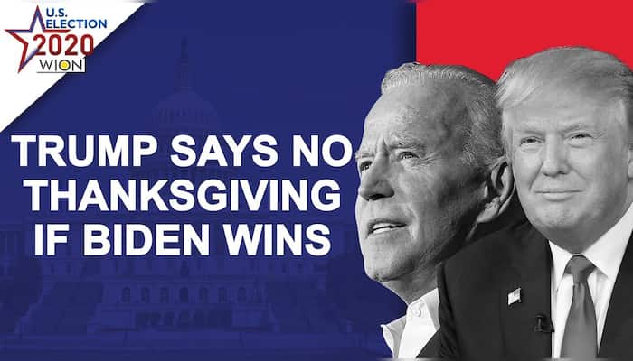 Trump predicts no Thanksgiving if Biden wins, at rally in Arizona