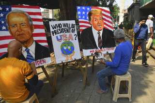 On final weekend before Nov 3 vote, Trump and Biden press closing arguments