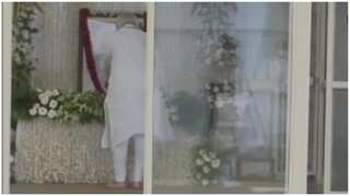 PM Modi pays tribute to Keshubhai Patel, spends time with departed leader's family in Gujarat