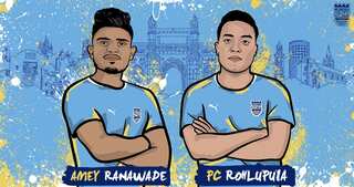 ISL 2020-21: Mumbai City FC sign young duo of Amey Ranawade and PC Rohlupuia