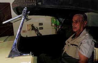 Egypt collector accumulated over 100 vintage cars