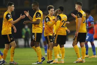 Ait-Nouri scores on debut as Wolves go third