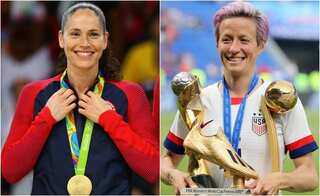 World Cup winner Megan Rapinoe and Olympic Gold medallist Sue Bird get engaged