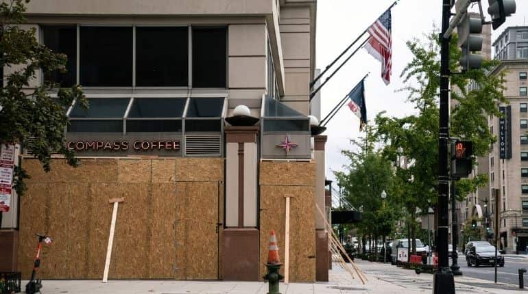 Boarded-up windows and increased security: Retailers brace for the election