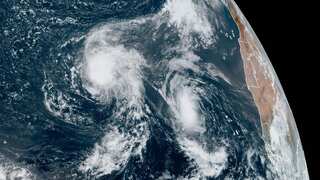 Tropical Storm Eta becomes record-tying 28th storm of the season
