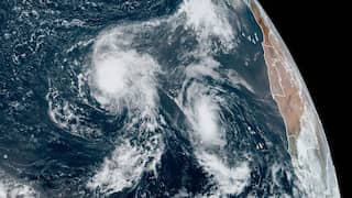 Tropical Storm Eta becomes record-tying 28th storm of the season