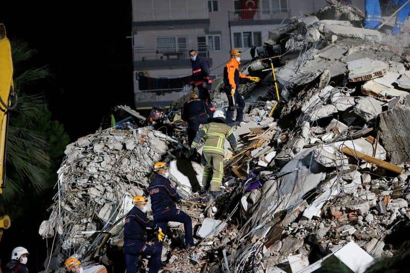 Rescue efforts underway after Aegean Sea earthquake; at least 49 killed Rescue efforts underway after Aegean Sea earthquake; at least 49 killed