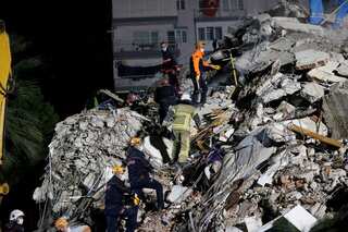 Rescue efforts underway after Aegean Sea earthquake; at least 49 killed