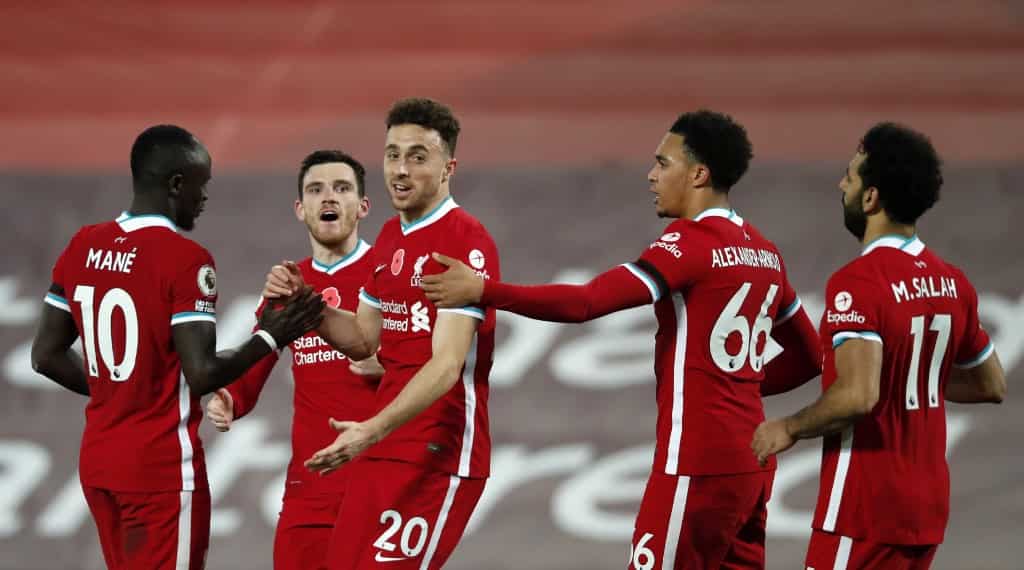 Clinical Liverpool thrash Palace 7-0 to go six points clear