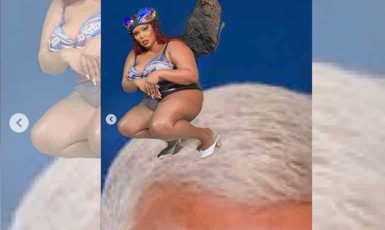 For Halloween, Lizzo becomes the fly on Vice President Mike Pence's head