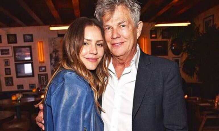 Katharine McPhee annoyed David Foster after she revealed their baby’s name