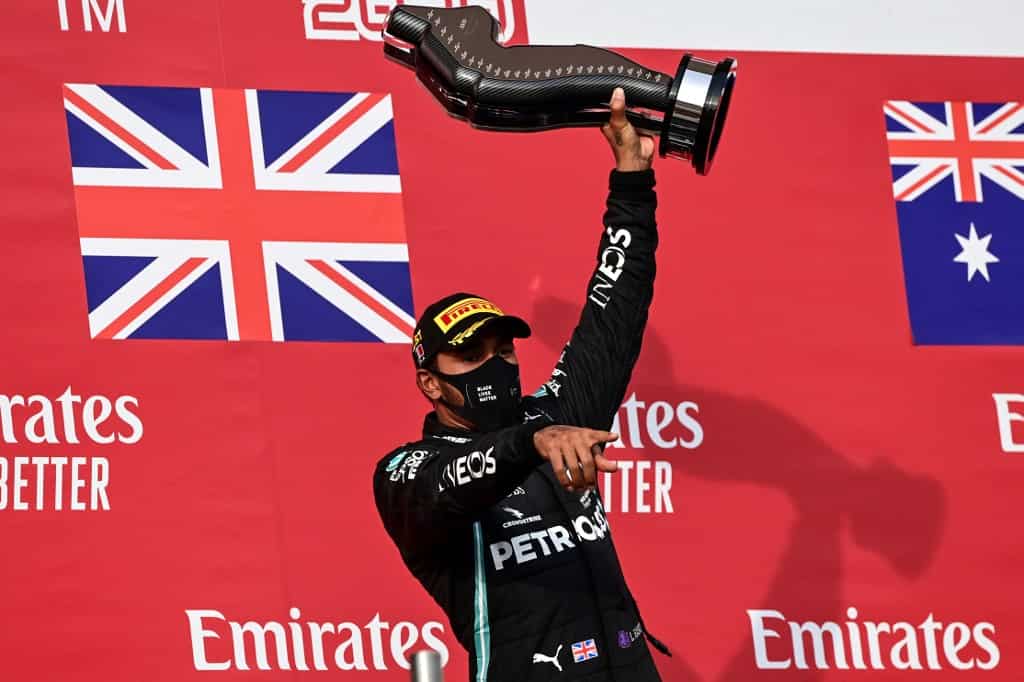 Lewis Hamilton wins in Imola as Mercedes claim record 7th straight constructors' title Lewis Hamilton wins in Imola as Mercedes claim record 7th straight constructors' title