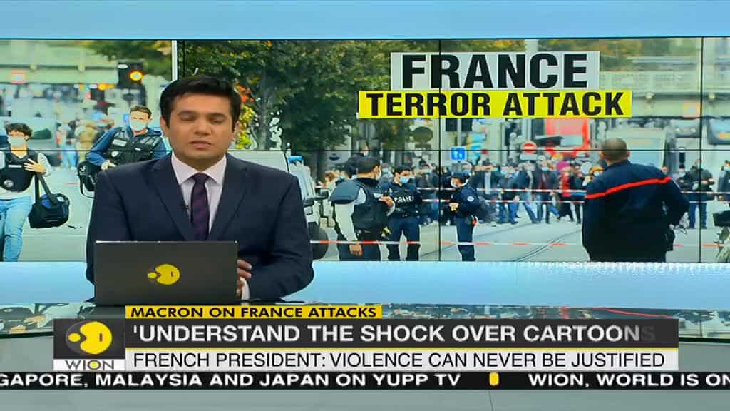 Macron : Understand the shock over cartoons, violence can never be justified