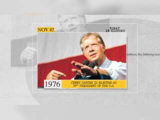 November 02 in history: Election of Jimmy Carter as the US president and more