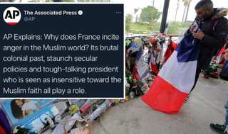 News agency sparks outrage after blaming France for inciting Muslims to chop heads off