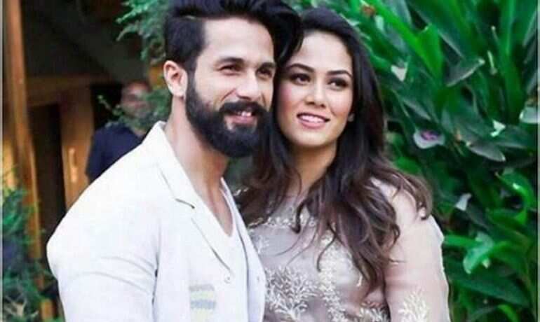 Shahid Kapoor and Meera Rajput
