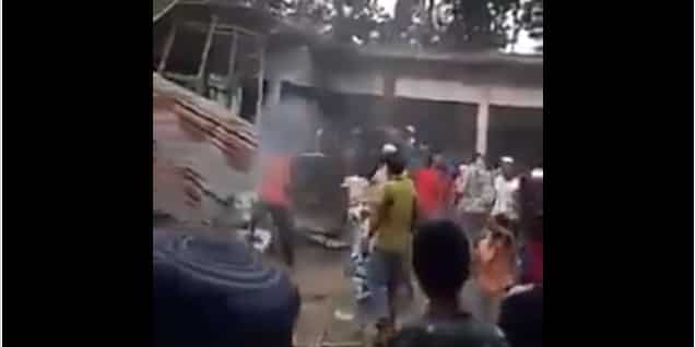 Hindu households vandalised in Bangladesh Hindu households vandalised in Bangladesh