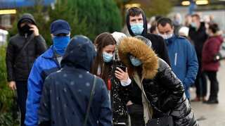 Half of Slovakia's population tests for coronavirus in one day; 25,850 test positive