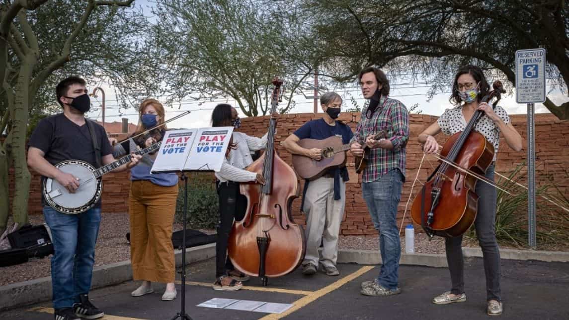 Musical relief in Arizona