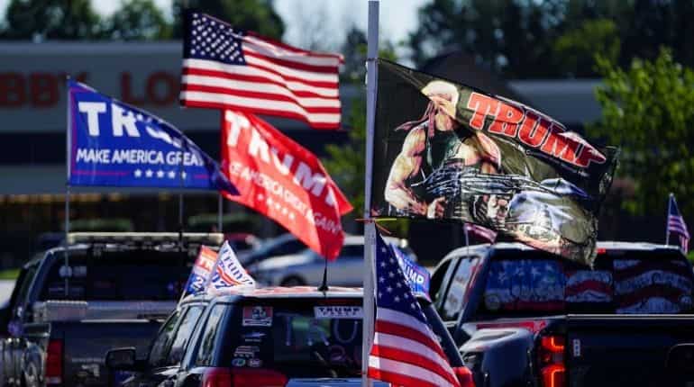 US election 2020: 'Trump Train' caravans may become a security concern on election day US election 2020: 'Trump Train' caravans may become a security concern on election day