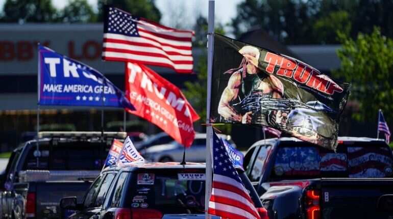 US election 2020: 'Trump Train' caravans may become a security concern on election day
