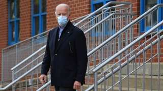 US election 2020: Biden shares a profound message about love and light while the US votes