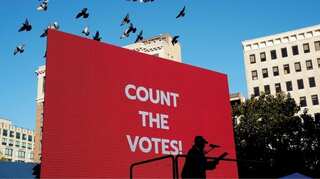 As Trump demands vote count to stop in battleground states, #CountEveryVote trends